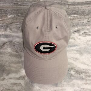 Georgia Bulldogs The Franchise NCAA Fitted Hat XL Tan Khaki G Logo Uga Mascot